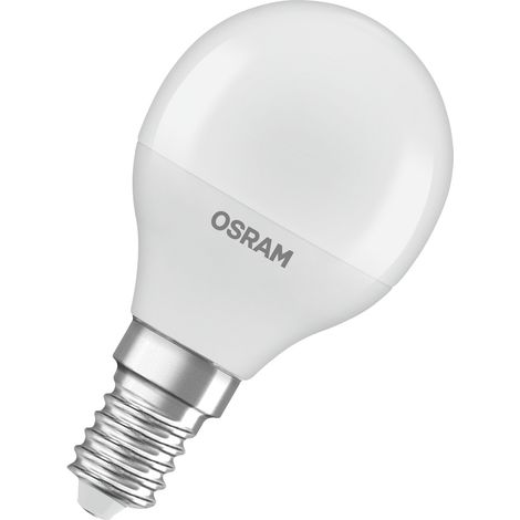 OSRAM SUPERSTAR+ CLASSIC P 40 FR LED-Lampe, Sockel E14, Miniballform, 4,9W, 470lm, 2700K, warmweißes Licht, stark reduzierter Blauanteil, geringere Augenbelastung, sehr geringer Energieverbrauch