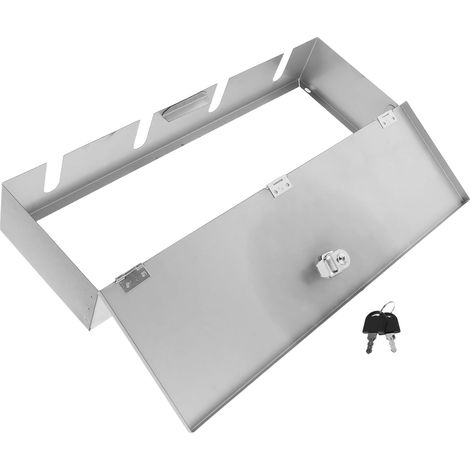Boîtier Verrouillable Prise Étanche Acier Inoxydable avec Fenêtre de Contrôle et Montage Mural Protection Anti-corrosion pour Prises Extérieures et Interrupteurs (1/5)