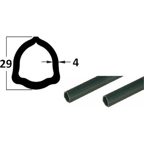 Tubo de 1 m, perfil triangular 29x4, P3 27286 (1/2)