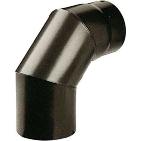 GOMITO PLUS PORCELLANATO 90 D 12 CM NERO OPACO