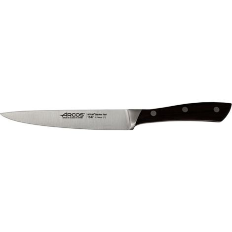 Coltello per sogliola Arcos Natura 154710 Nitrum Steel, Mango Palissandro e 16,0 cm Lama in astuccio