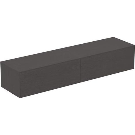 IS WT-Platte Conca ohne Ausschnitt 1987x505mm Eiche Geflammt, Alte Nr.2019