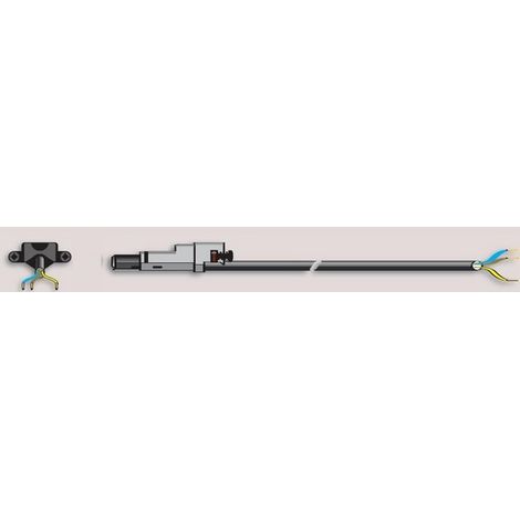 Câble RRF noir 2,5m opérateur RTS et IO SOMFY (1/2)