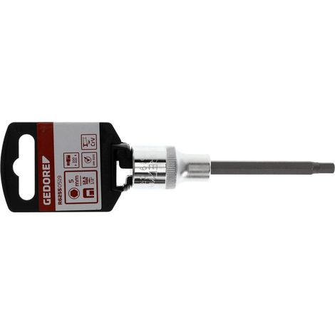 R62550519 Inserto de destornillador 1/2" 5 mm longitud 100 mm (1/4)