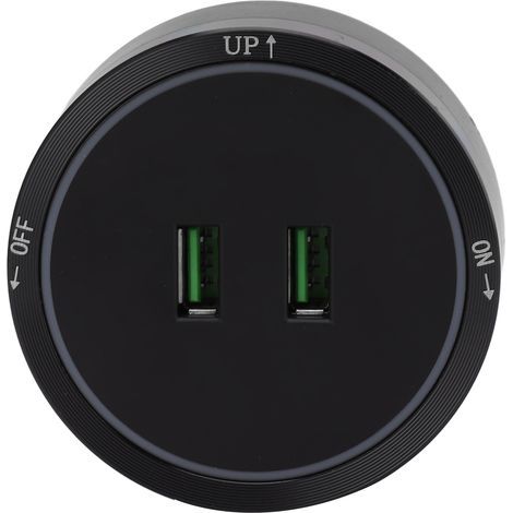Prise électrique USB 180 à 250v, montage en Surface sur rail, pour armoire de cuisine domestique, buffet (1/5)