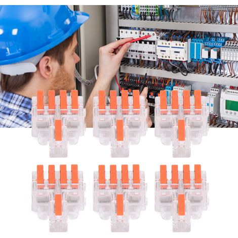 Répartiteur/connecteur de câble transparent DF-14 (15 pièces par ensemble) (1/5)
