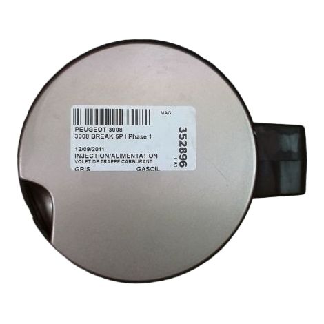 [PRODUIT D'OCCASION] Volet De Trappe Carburant PEUGEOT 3008 Break I Phase 1 2009-2013 ♻️ Ref Oe. 1517g9 - Garantie à vie (1/3)