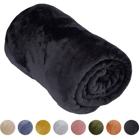 Arti Casa Plaid Noir H0.4xl150xL200cm (1/4)