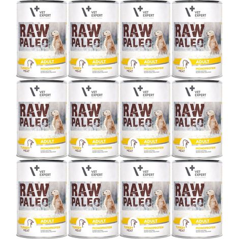 VetExpert Rohes Paleo Truthahn Adult Dose 12x400g