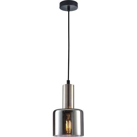 Italux Santia Moderne 1-flammige Kuppel-Pendel-Deckenleuchte, E27 (1/2)