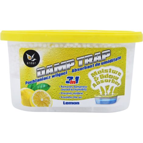 Ardor Damp Trap 3-en-1 Absorbeur d'humidité - Citron 400 ml (190 g)