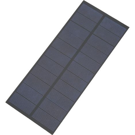 Chargeur solaire 2,2 W 5,5 V, panneau solaire portable d'urgence pour éclairage de jardin (1/5)
