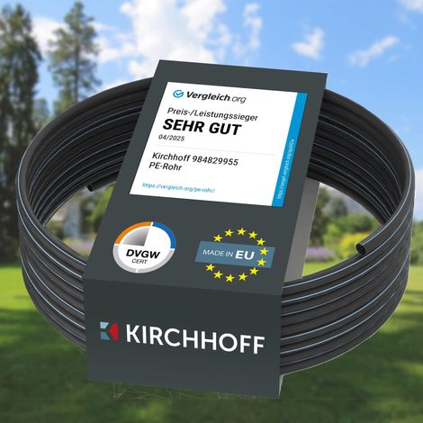 Kirchhoff tubo dell'acqua per l'irrigazione del giardino (25mm x 50m) (1/5)