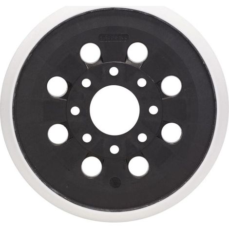 Plateau de Ponçage Polissage Compatible Ponceuse 8 Trous avec Système Velcro (1/4)