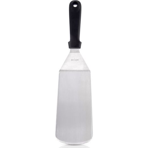 Küchenwender aus Stahl zum Braten und Wenden von Fleisch und Fisch, 33 cm