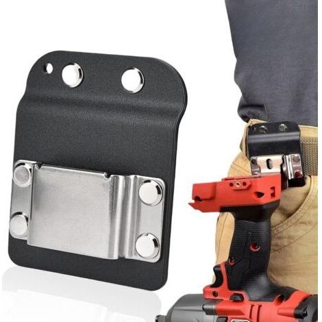 BUNTHAUS Porte-Outils Ceinture, Support Pratique pour Perceuse et Outils, Clip-On avec Rangement pour Atelier et Garage (1/5)
