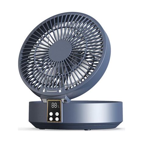 Ventilatore da tavolo con telecomando，piccolo ventilatore da scrivania，ventilatore ricaricabile tramite USB，3 velocità (1/5)