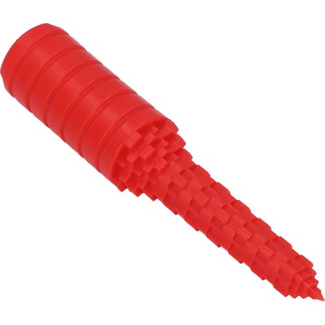 Hot-Dog-Brötchenausstecher aus antihaftbeschichtetem ABS-Kunststoff, ideal für Küche, Camping, Grillpartys und mehr, Rot (1/5)