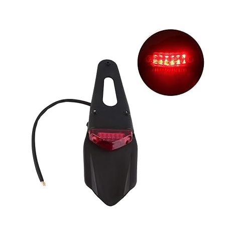Pare-chocs arrière LED pour moto ED pour feu arrière Enduro (1/5)