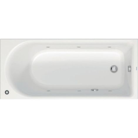 Duravit D-Neo Whirlwanne, Einbau, 1 Rückenschräge, Jet Protect, (1/5)
