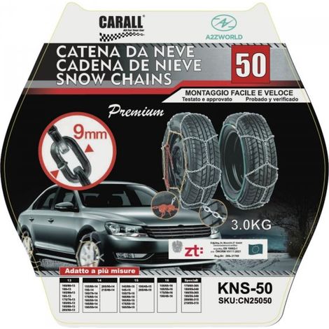 Catena Da Neve 9mm KNS50 Gruppo 50 Omologato ONORM V5117