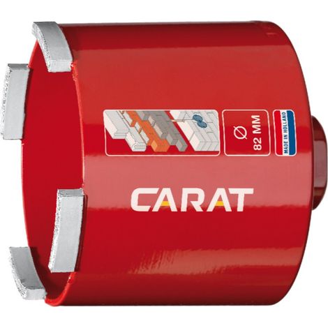 Carat Bohrkrone DOSENSENKER DUSTEC ECONOMY 82 mm 60 mm Länge HTS082604E