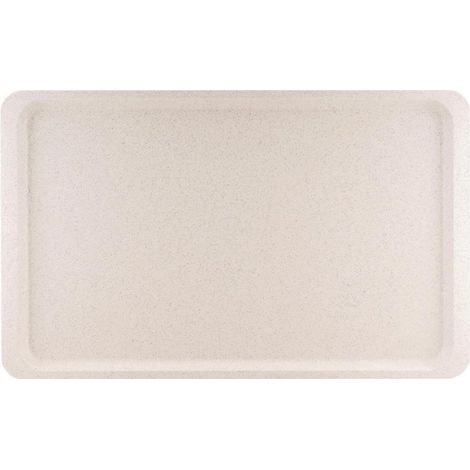 Plateau de service GN 1/1 530 x 325 mm Crème Moucheté - Roltex (1/2)