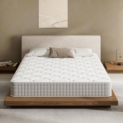 Matelas 120x200 cm DEWINNER ,22cm,Durable Ultra Respirante Matelas en Mousse à Mémoire de Forme, Fermeté Moyenne, Soutien Parfait,Respirant,Réversible à Deux Faces Utilisables