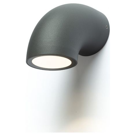 Lampada applique PIPER da parete grigio antracite  230V LED 6W IP54  3000K