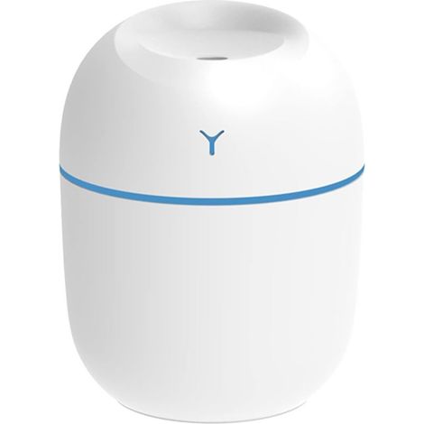 Umidificatore Andoer 220 ml silenzioso, umidificatore per bambini con luce notturna, umidificatore USB senza acqua, umidificatore automatico per viaggi, ufficio, camera da letto - Crezuo