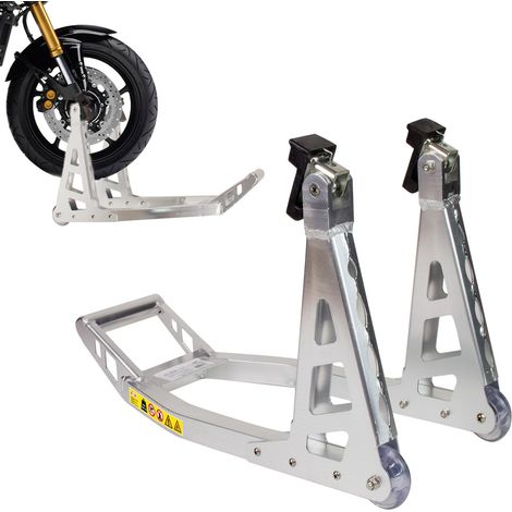 Alu Vorderrad Motorradständer Motorrad Montageständer Ständer Heber Hebehilfe