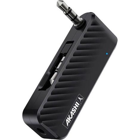 Adaptateur audio Bluetooth 5.0 - Akashi - Transmetteur/Récepteur - Multipoint - Autonomie 14h - Aptx Low Latency (1/5)