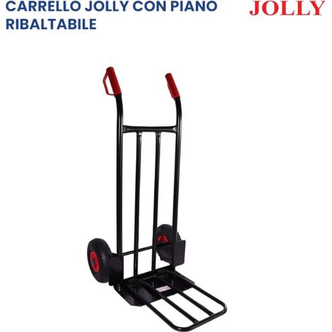 Carrello Portacasse Jolly con Pala Ribaltabile