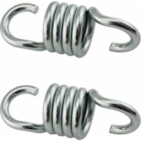 2pcs Tension Spring, Spring for Tilt Bracket, Stainless Steel Double Hook Tension Spring Replacement Tool (1/4)