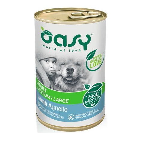 Oasy Eine Proteinquelle Erwachsene - Lamm 400 g (1/2)