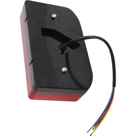 Feu arrière LED 12‑24V pour camion et remorque – Feu stop et signalétique benne – Compatible utilitaire léger et poids lourd