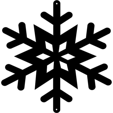 Schneeflockenanhänger, kleine Schneeflocke, durchbrochene Verzierung, Weihnachten, Winter