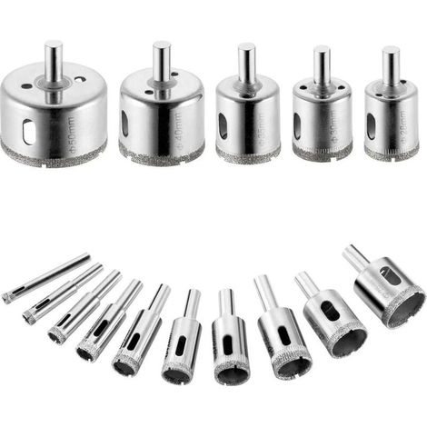 SKU00003 Tête de rechange pour perceuse de meulage et d'alésage pour ouvre-trous en marbre de 6 à 50 mm,HANBING (1/5)