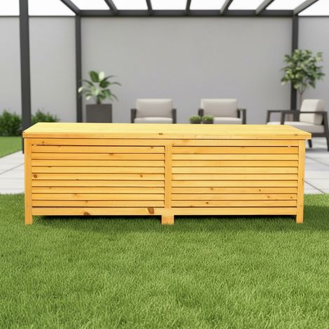 Cuscino box Overlay box Cassapanca da giardino Cassapanca in legno Cassapanca a cuscino (1/5)