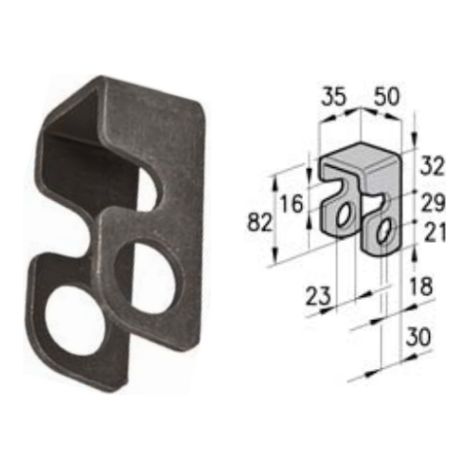 Particolare Forato Stretto Cermag 60478