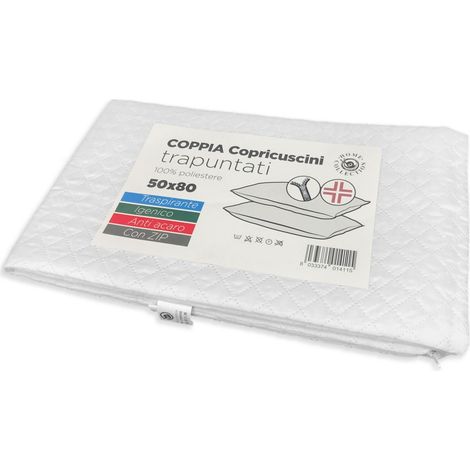 COPPIA federa COPRIGUANCIALE trapuntata CON CERNIERA
