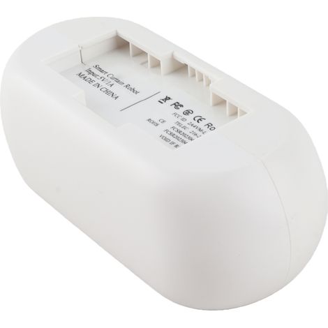 Moteur de rideau intelligent robot électrique ouverture automatique compatible APP télécommande minuterie capteur température lumière pour tringle (1/5)