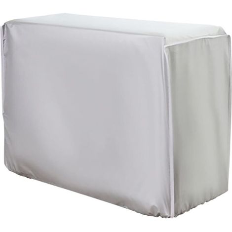 Housse de Protection pour Climatiseur Extérieur 80x28x54 cm, Imperméable, Anti-Poussière et Anti-UV, Couverture Résistante pour Unité de Climatisation (1/4)