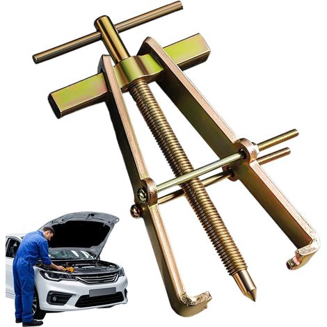 Outil Extracteur Engrenage Outil de Démontage Extracteur à 2 Griffes pour la Réparation de Véhicules Automobiles - Dépose Roulement - pour Voitures, Camions, Pick-ups, Mini-fourgonnettes et (1/5)