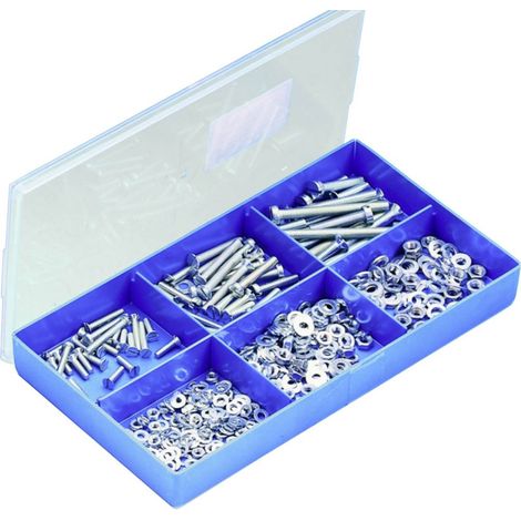 Assortiment de 400 vis filetées (1/2)