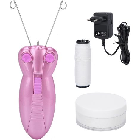 Épilateur électrique à fil de coton pour le visage et le corps des femmes, prise européenne 100-240 V-AquaForge