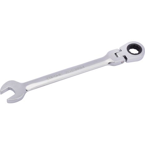 Draper 14mm Draper Hi-Torq&174 Metric Flexible Head Ratcheting Combination Spanner (52016) (1/5)