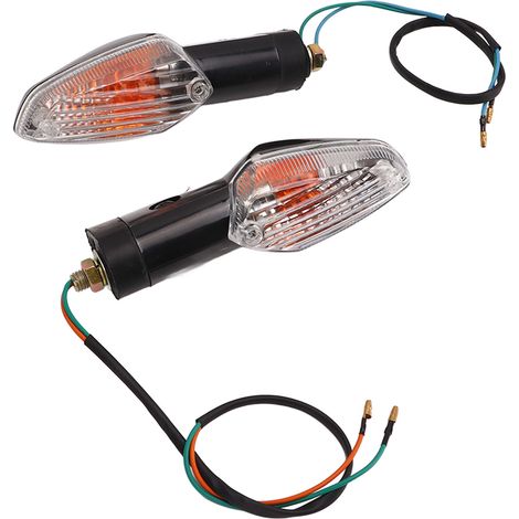 2 clignotants de moto (CBR250 250R, CB300F, CBF 125 150, 2013-2017) transparents (1/5)