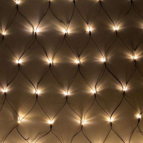 Guirlande lumineuse LED extérieure pour sapin de Noël, rideau de réseau IP44 (1/4)