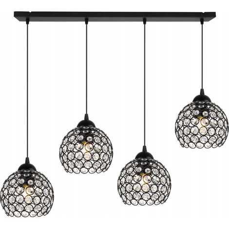 LAMPADA A SOSPENSIONE LAMPADARIO SOFFITTO LED CRISTALLO (1/5)